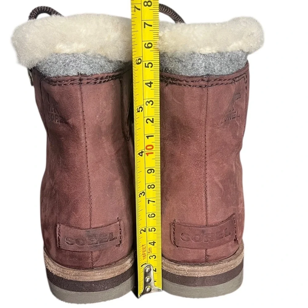 NWOB Sorel Women's SneakchicAlpine Waterproof‎ Booties Cattail.Size 7